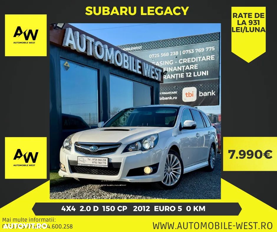Subaru Legacy Kombi 2.0D Sport - 1