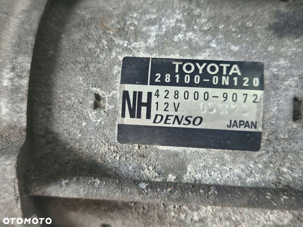 toyota auris ii yaris iii 12-18 1.4 d4d rozrusznik - 2