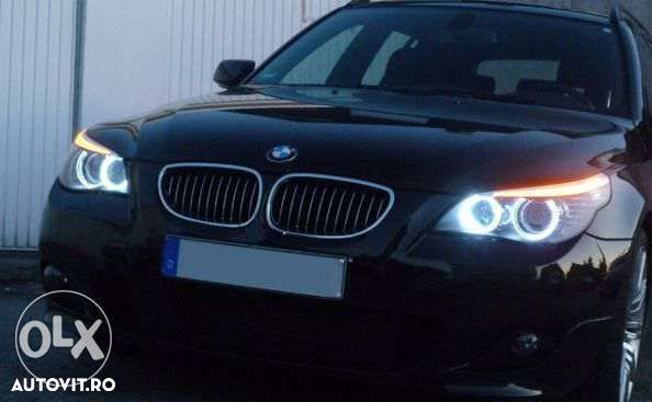 ANGEL EYES 120W pentru BMW E90 E92 E93 F01 F02 E84 X1 X5 e70 X6 e71 H8  CALITATE PREMIUM ⭐️⭐️⭐️⭐️⭐️ - 1