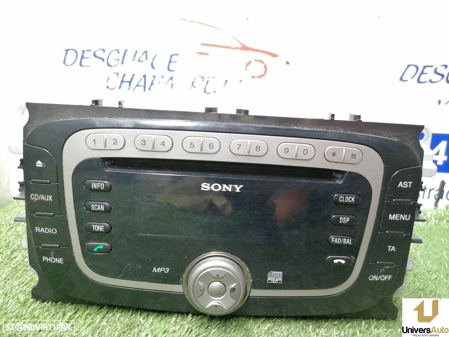 SISTEMA AUDIO / RADIO CD FORD FOCUS II 2008 -7M5T18C939JE - 4