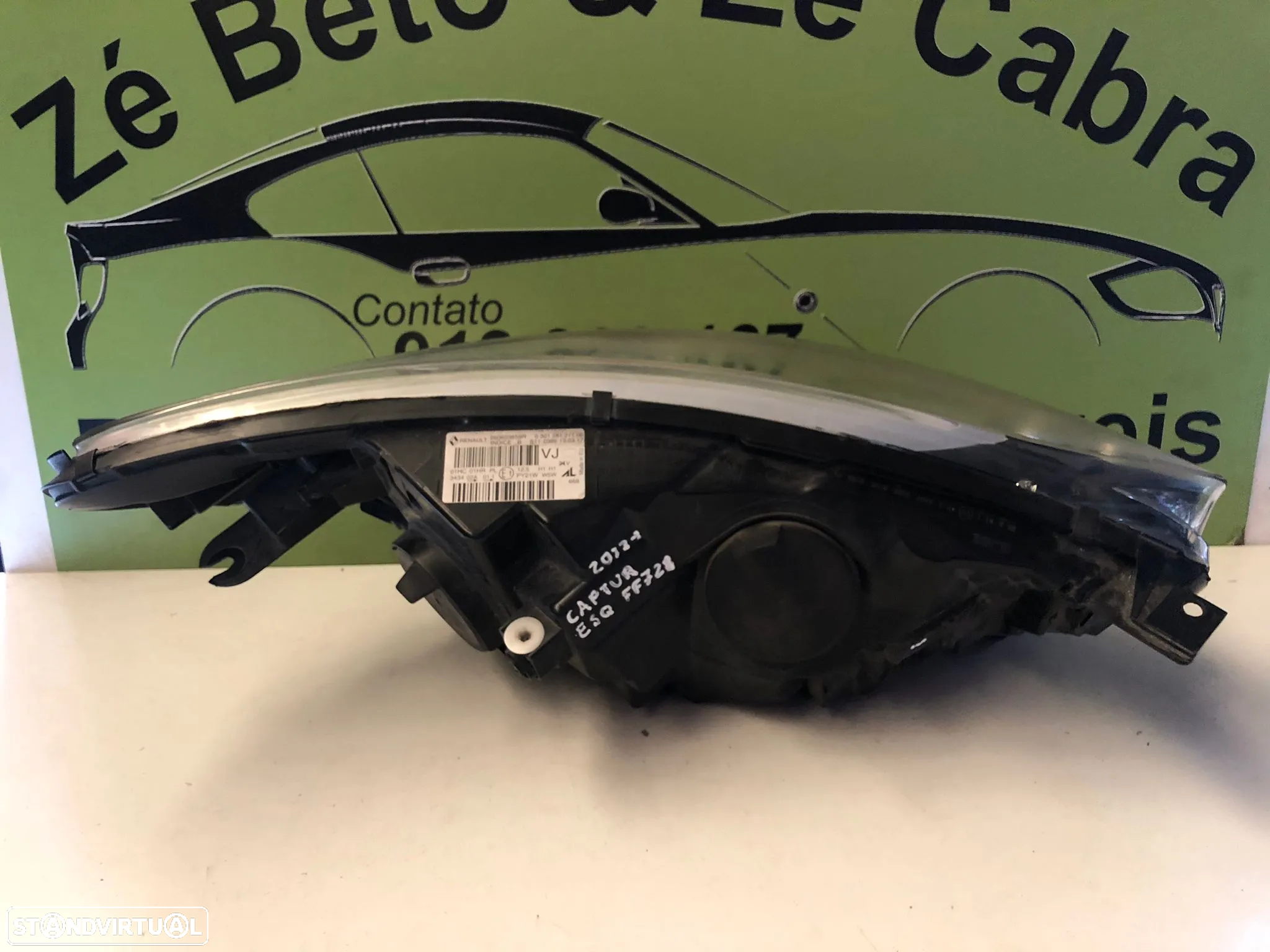 RENAULT CAPTUR I FAROL ESQUERDO - FF728 - 4