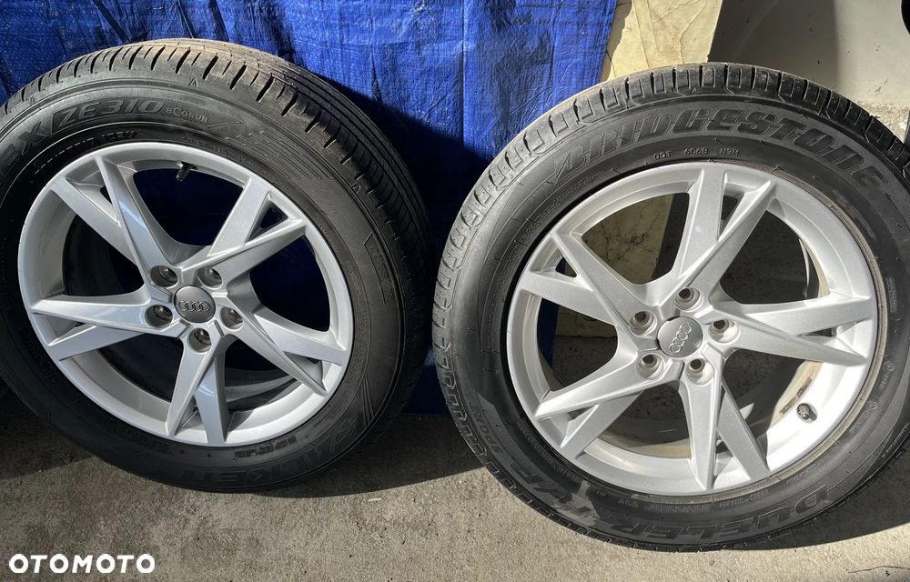 KOMPLET FELG 5X112 17 7,0JX17 ET 43 8U0601025 AM  FELGI AUDI Q3 235 55 17 ALUFELGI * - 5
