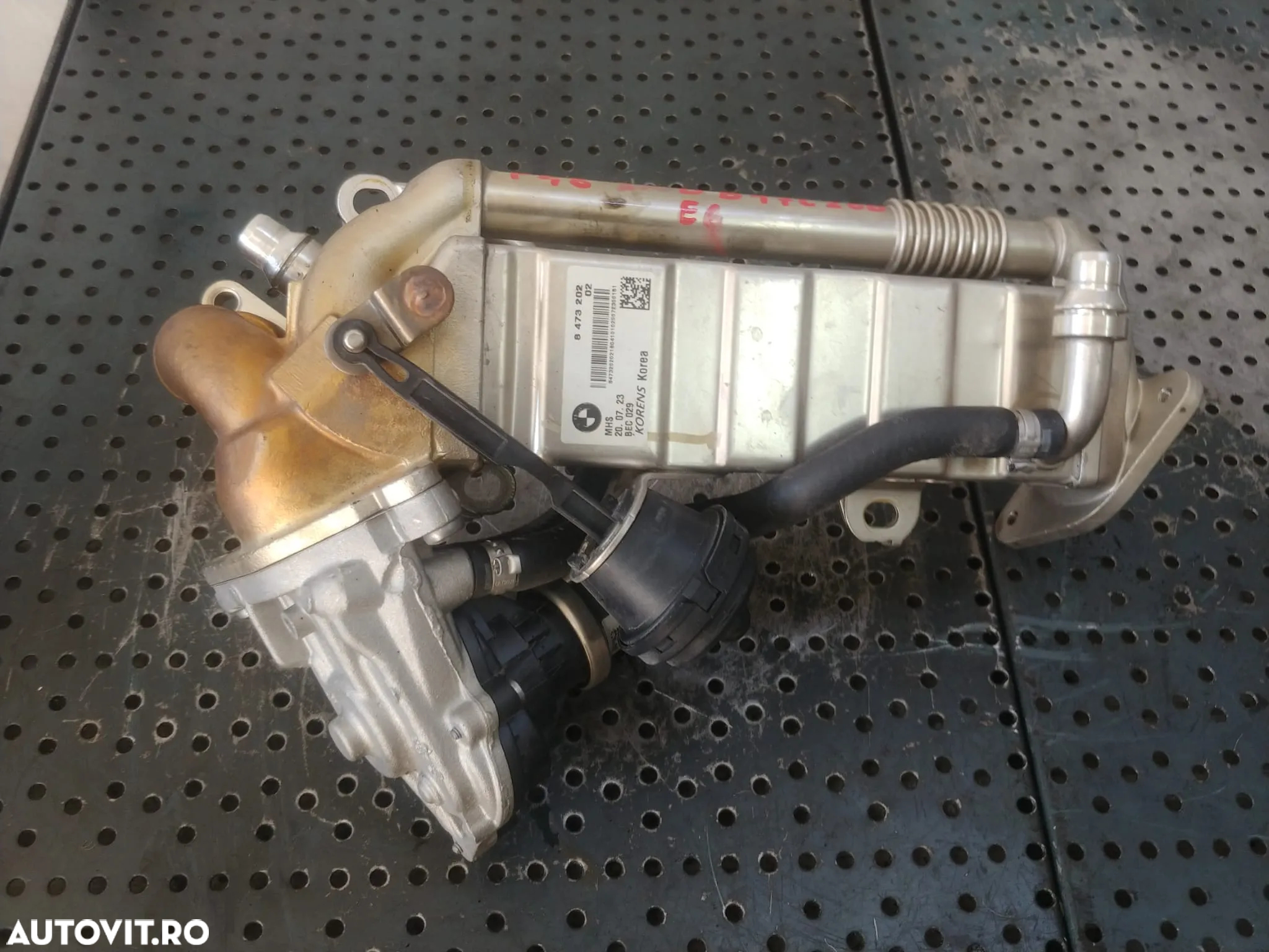racitor gaze cu egr 2.0 d b47c20b  bmw x1 f48  8473202  8513132 - 3
