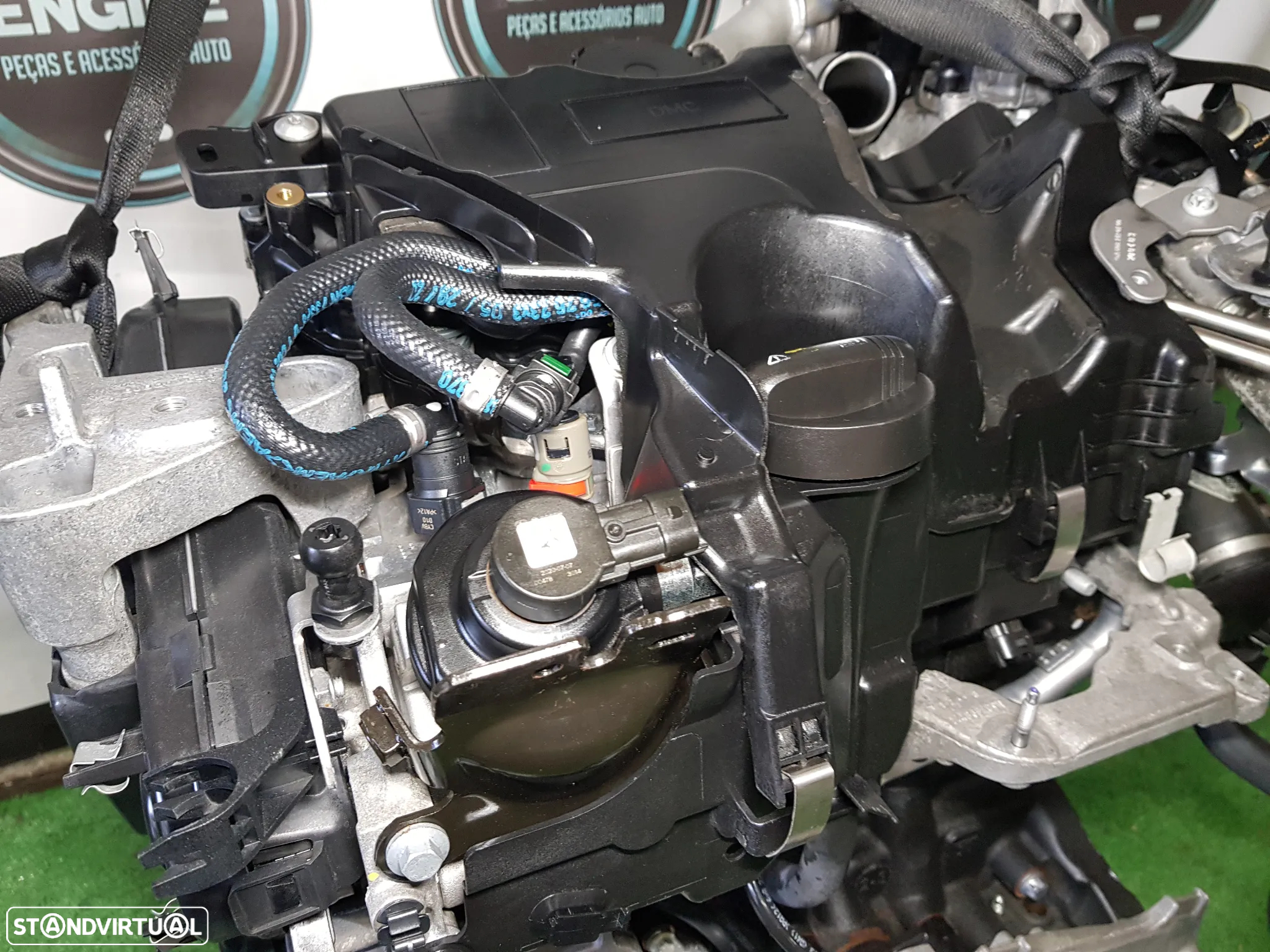 Motor 1.5 DCI Mercedes Classe A 180 CDI W177 CLA W118 Renault Megane IV Nissan K9K470 K9KH470 SEMI NOVO 2019-2024 - 9