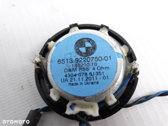 BMW  X5 F12  X6 F16  X3 F25  X4 F26  3 F30 F34 Głośnik Wysokotonowy 65139220750 9220750 65139172022 9172022 BMW 320i 328d 328i 330i 335i 340i - 4