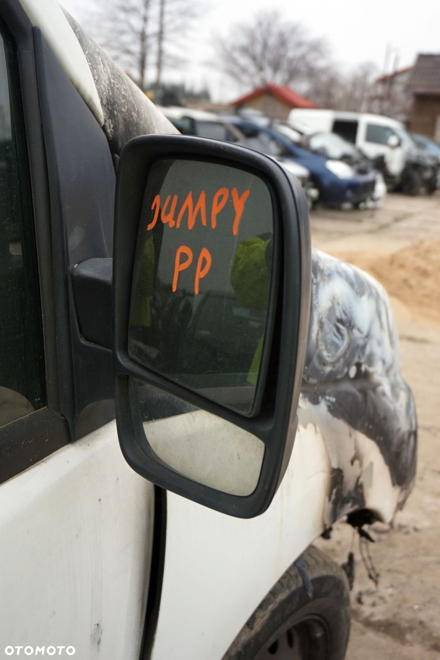 LUSTERKO ELEKTRYCZNE PRAWE JUMPY II EWPA BIAŁY CITROEN 2007-2012 - 3