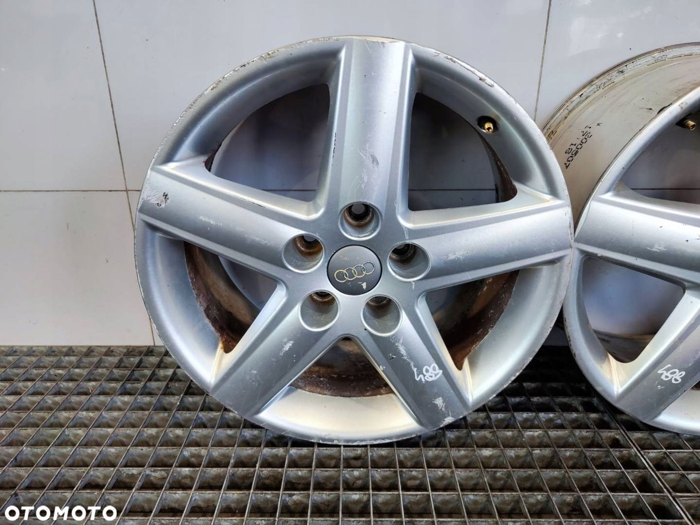 FELGI ALUMINIOWE ALUFELGI 5X112 7.5J 17" R17 ET45 AUDI A6 C5 C6 - 2