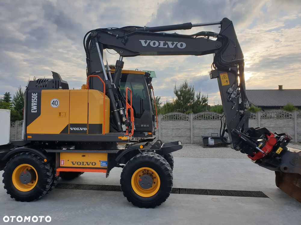 Volvo EWR 150E ROTOTILT/SZCZYPCE SPROWADZONA SUPER STAN - 5