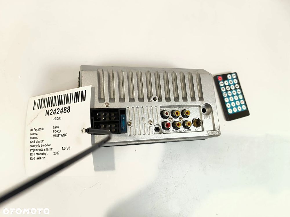 Radio panel Ford, Mustang V 2007, Kabriolet 4.0 - 3
