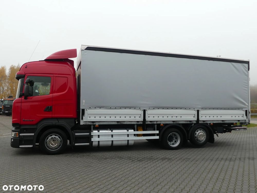 Scania R410 6x2 / BURTO FIRANKA 7.70 + WINDA / ZSUWANY DACH / EURO 6 / - 4