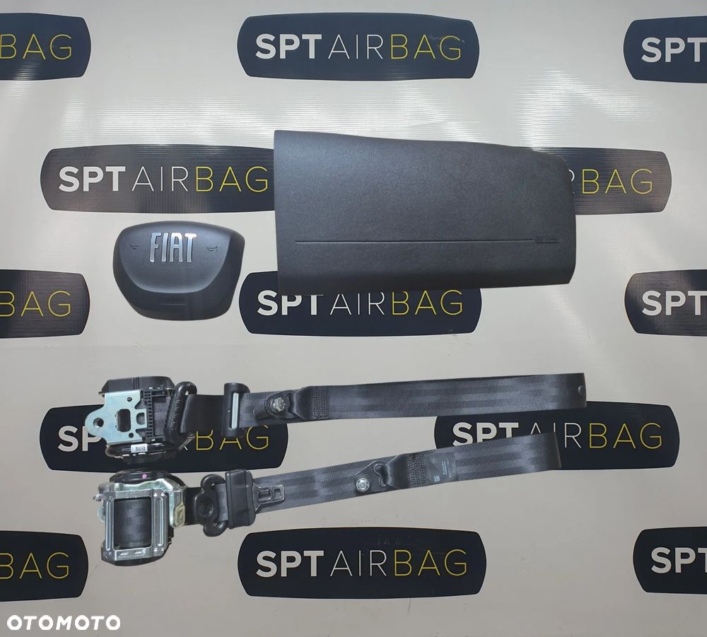 FIAT DUCATO ZAŚLEPKA PASAŻERA PODUSZKI AIRBAG AIR BAG PASY KIT SET - 1