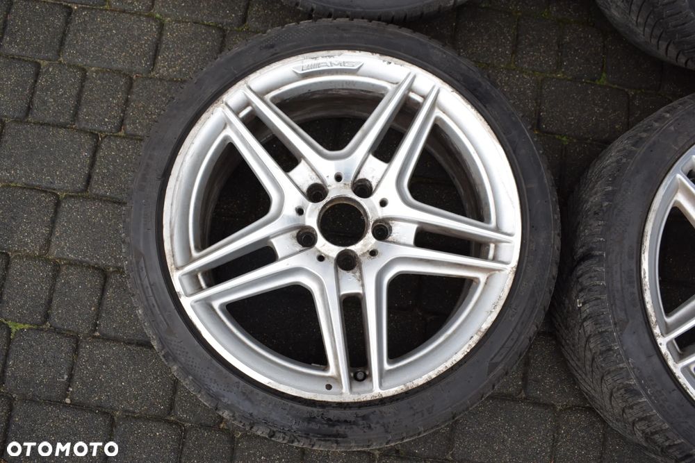 MERCEDES W204 LIFT AMG FELGI KOŁA OPONY 18 WIELESEZONOWE 6.5 MM 5X112 - 2