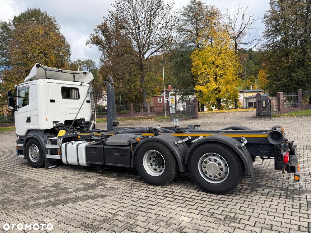 Scania R440 hakowiec, 6x2, MEILLER, pilot, 490 t.km.! - 19