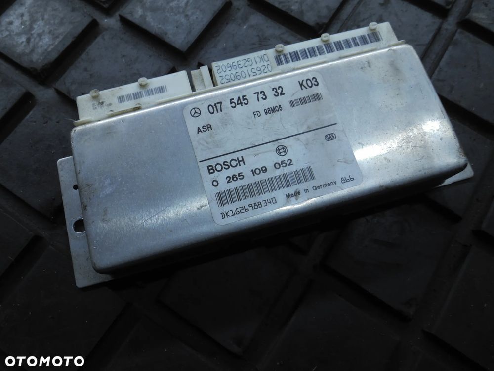 MERCEDES E W210 KOMPUTER STEROWNIK MODUŁ ASR 0175457332 0265109052 POSIADAM 4 SZT - 6
