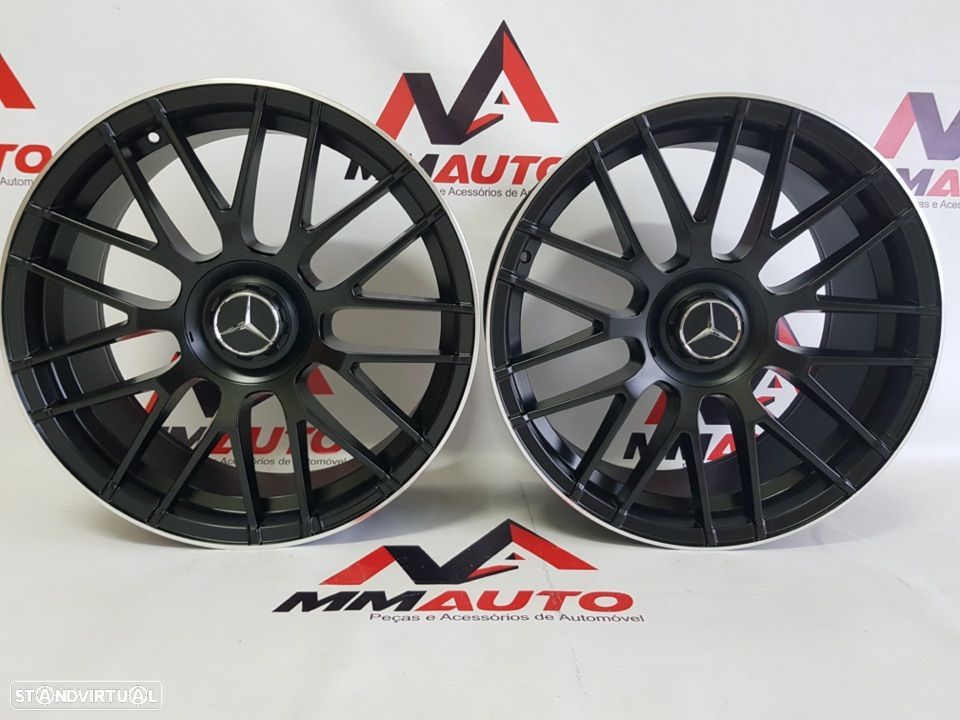 Jantes Mercedes C63S Black 20 - 1