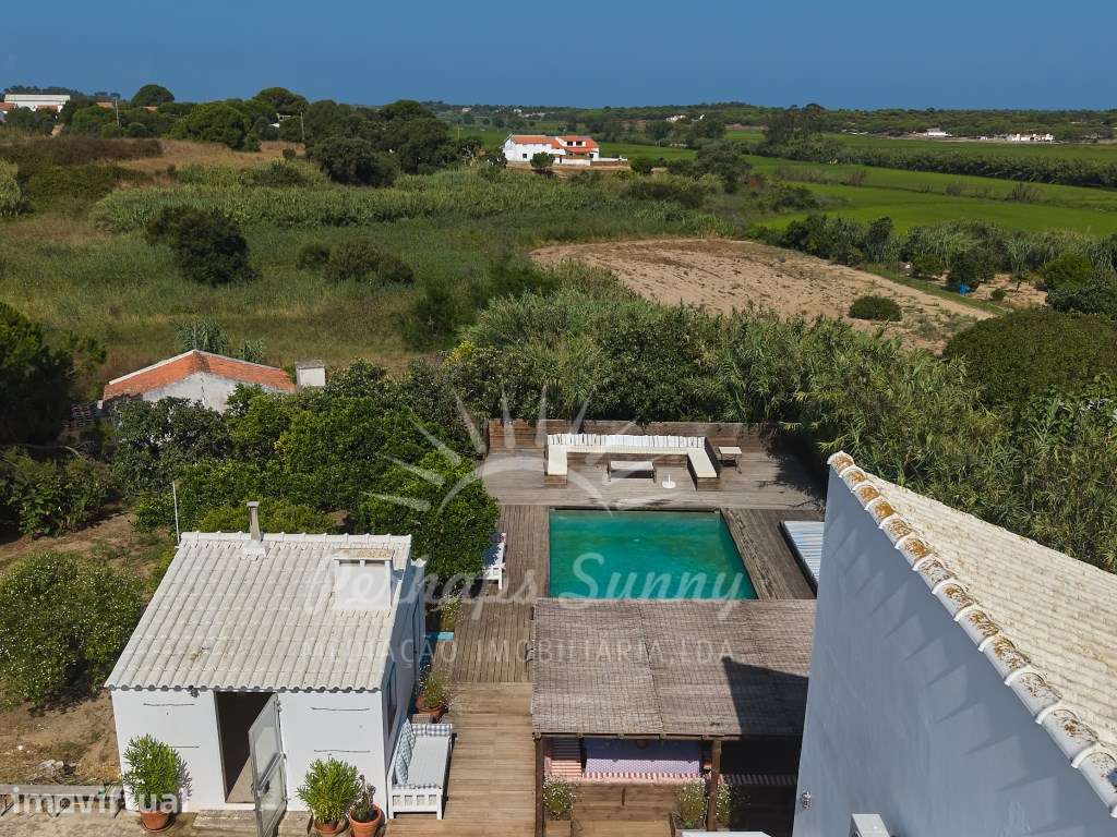 Moradia - Praia de Melides - Várzea com vista Arrozais - Grande imagem: 2/60