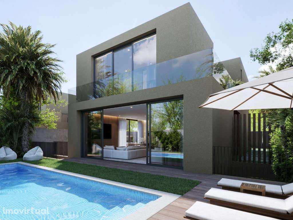 Moradia para venda, jardim e piscina, vista serra, Morelinho-Sintra - Grande imagem: 2/38