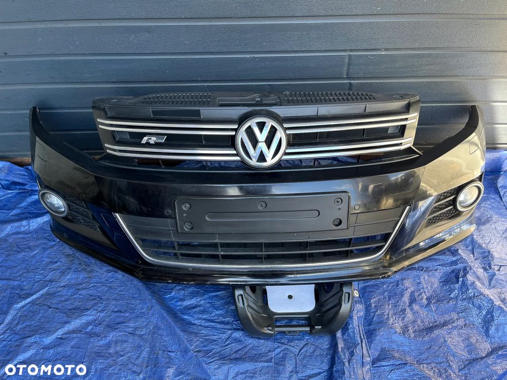 ZDERZAK PRZÓD VW TIGUAN 5N0 LIFT R-LINE 6 PDC LC9X - 1