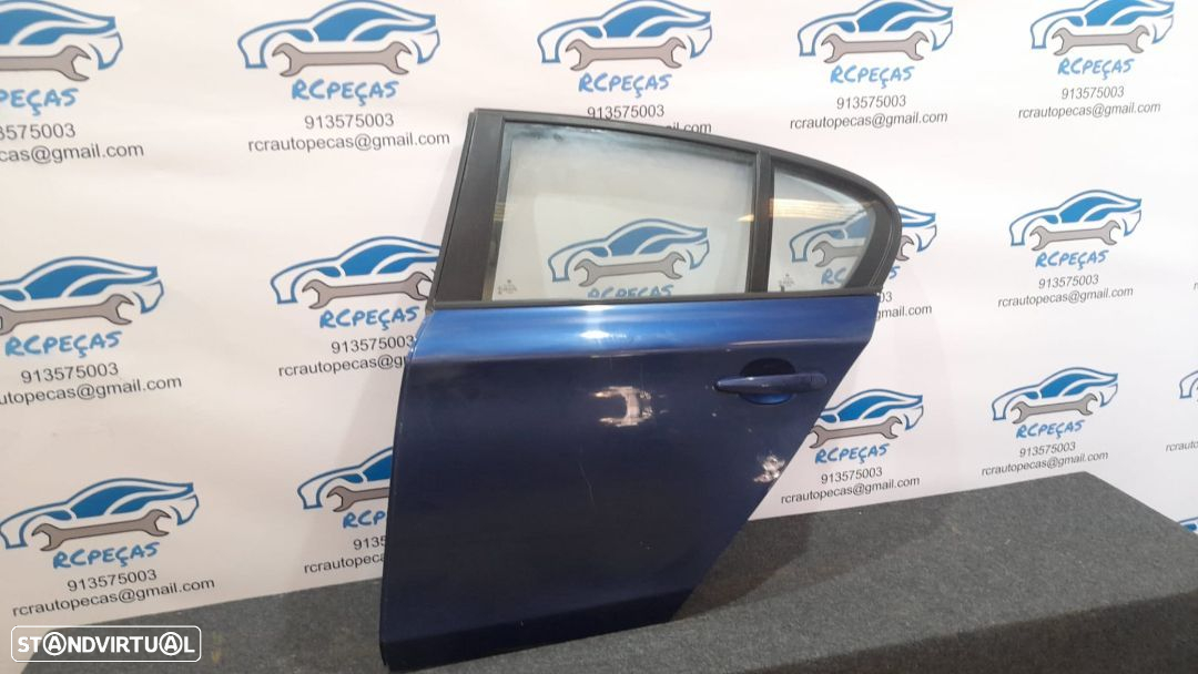 PORTA TRASEIRA TRÁS ESQUERDA BMW SERIE 3 E90 SEDAN CARRO FECHO ELEVADOR MOTOR PUXADOR VIDRO - 3