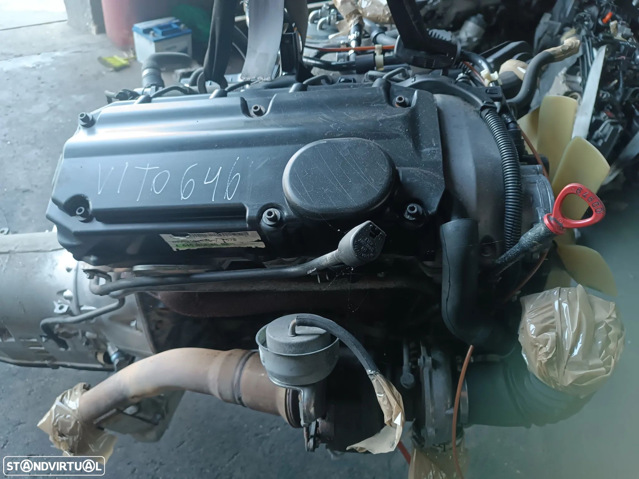 MOTOR MERCEDES VITO W639 109CDI 110CDI 111CDI 646980 646981 646982 - 1