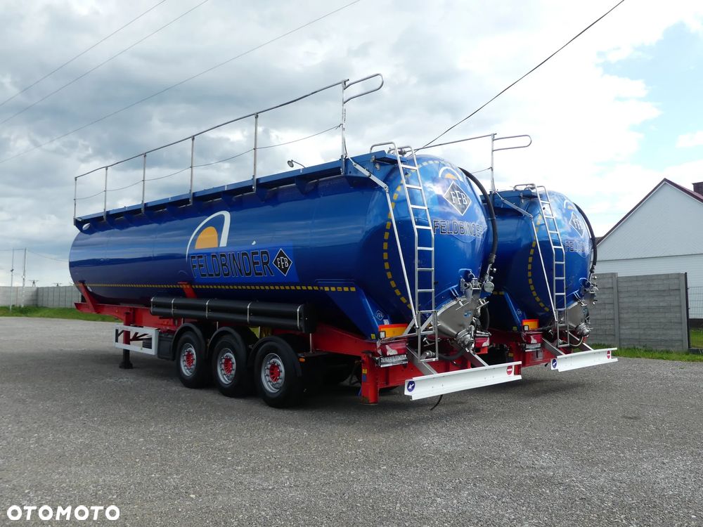 Feldbinder SILOS 60000 / KIPROWANA / OŚ PODNOSZONA / - 16