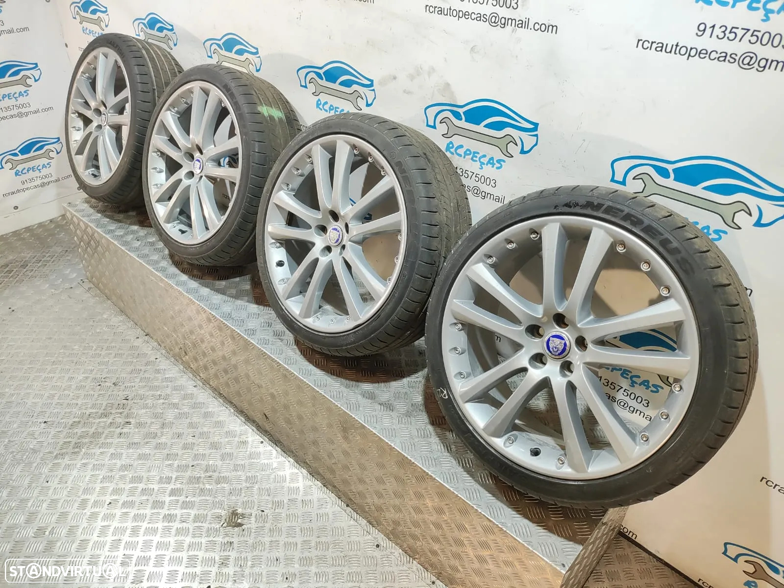 Jantes 20 originais JAGUAR XF X250 8,5J ET49 5x108 - 9