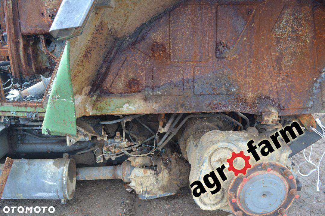 Fendt 312 309 308 310 311 części używane skrzynia silnik most oś napęd podnośnik zwolnica obudowa - 4