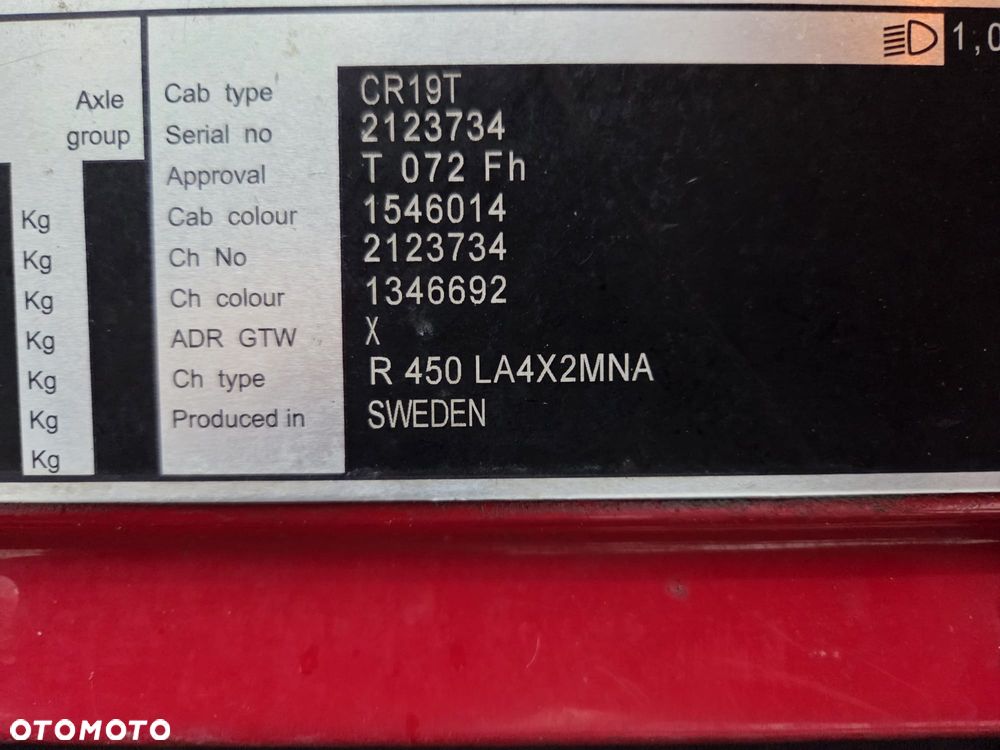 Scania R 450 / EURO 6 / STANDARD / RETARDER - 31