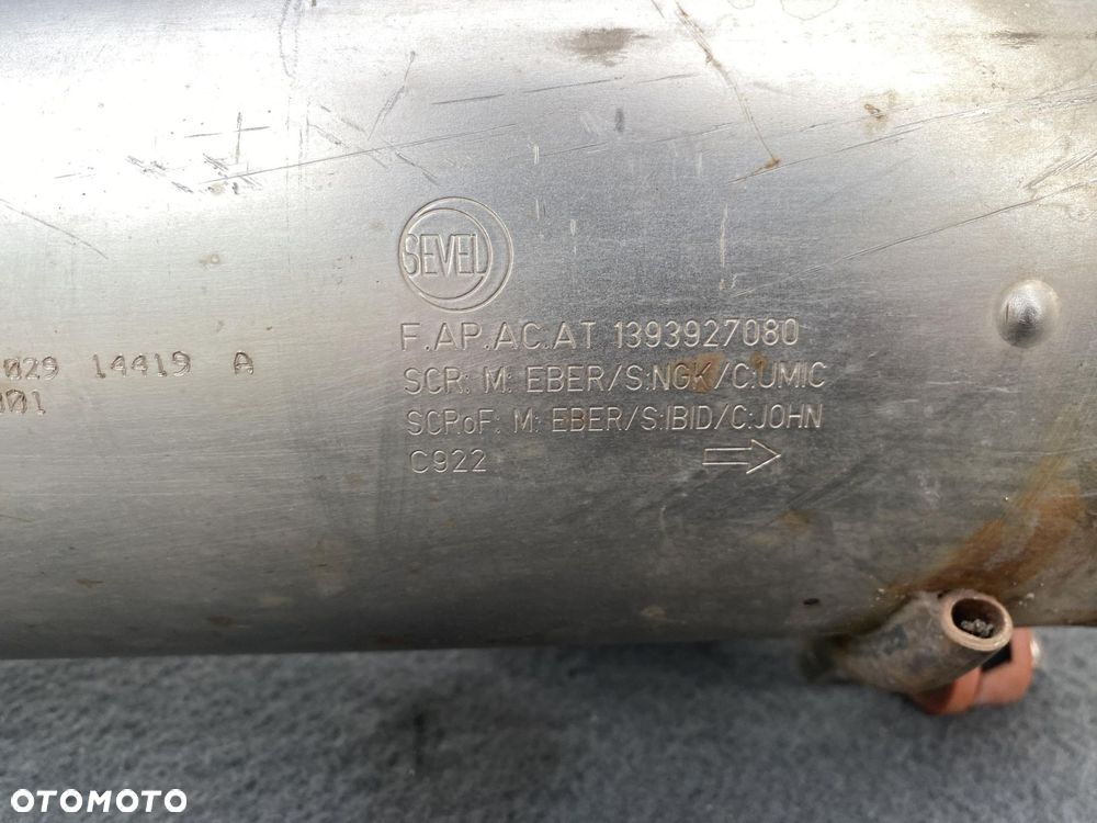 JUMPER BOXER MOVANO 2.2 EURO 6 19- FILTR CZĄSTEK STAŁYCH DPF 1393927080 - 6