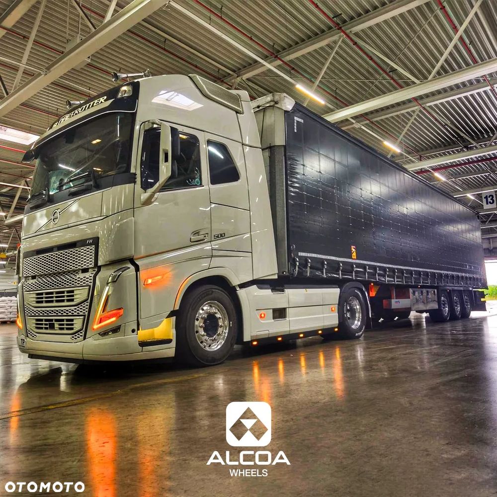 GRUDZIEŃ / KOSZTY / FV / Felga ALCOA do VOLVO / 22,5 x 11,75 / ET 120 /Aluminiowe felgi / DB / NETTO-2.395,-PLN - 24