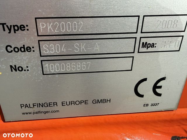 Palfinger HDS Palfinger PK20002 6 wysuwow hydraulicznych sterowanie radiowe - 10