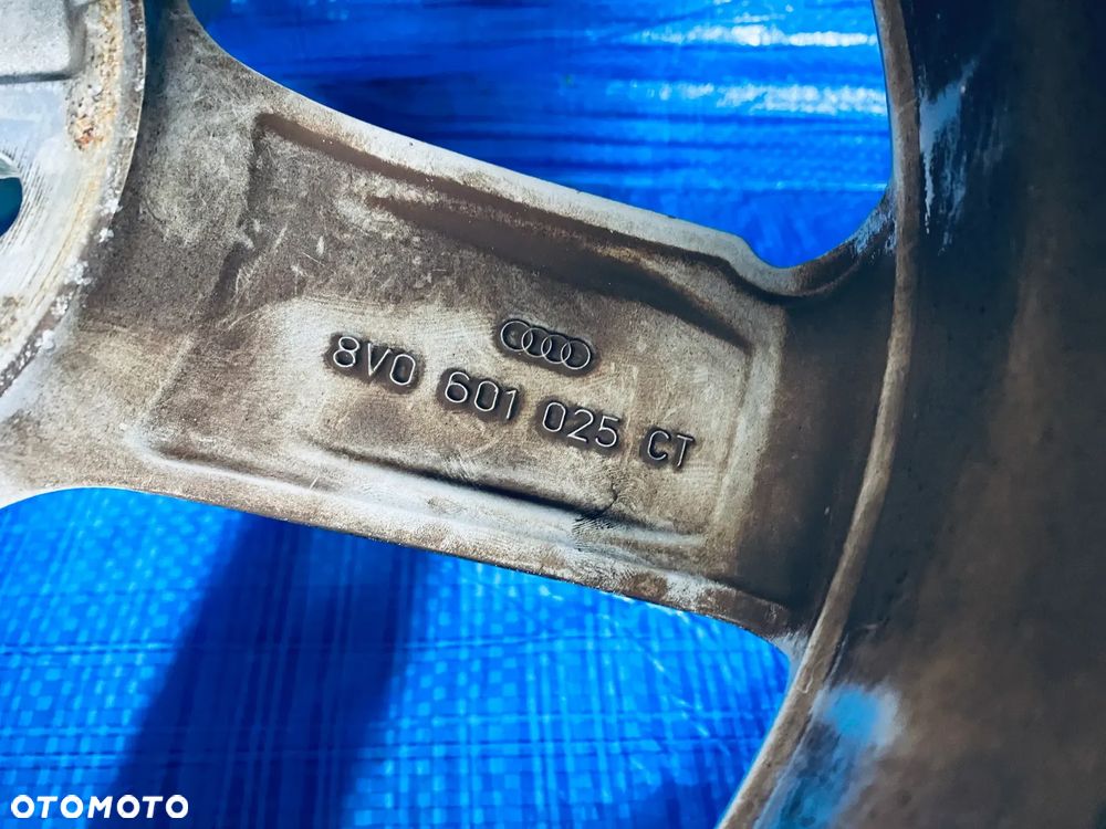 KOŁA KOŁO 17 FELGA ALUMINIOWE ALUSY 17" x 7,5J  5X112 ; 57,1mm ET51 KOMPLET ; OPONY LETNIE LATO ; AUDI A3 8L 8P 8V 8Y A4 B5 B6 B7 ; VW GOLF V VI VII VIII PASSAT B5 B6 B7 B8 ; SKODA OCTAVIA SUPERB SEAT ITP. ORYGINAŁ 8V0601025CT AUDI - 11
