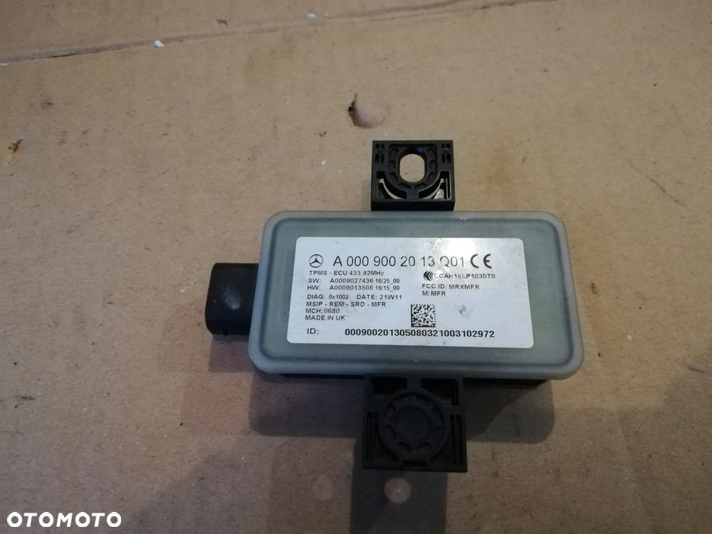Sterownik moduł ciśnienia opon A0009002013Q01 Mercedes W205