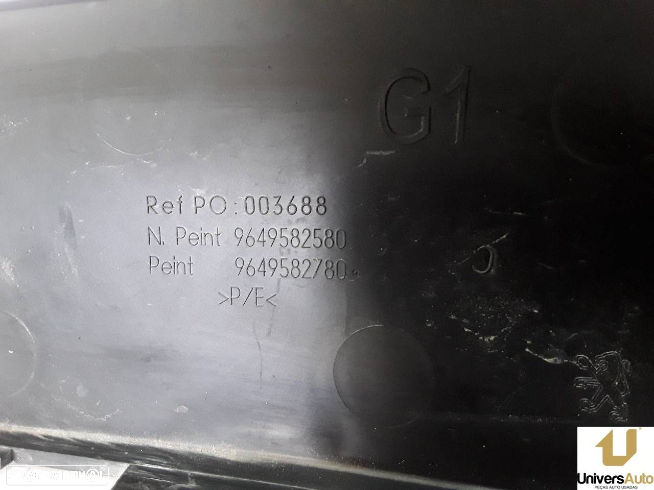 MOLDURA PEUGEOT 207 2007 -9649582580 - 4