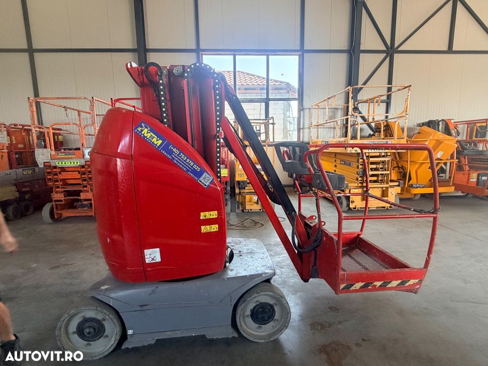 JLG Toucan 10 e nacela electrica cu brat 10 metri Carrefour Kaufland Penny Profi - 6