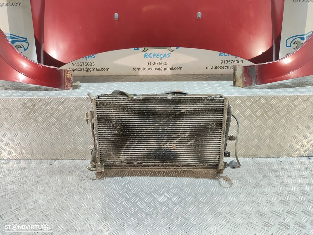 FRENTE COMPLETA FORD MONDEO 3 III MK3 FASE 2 CAPOT PARACHOQUES GUARDA-LAMAS OTICAS RADIADOR VENTILADOR FRENTE FIBRA REFORÇO - 20