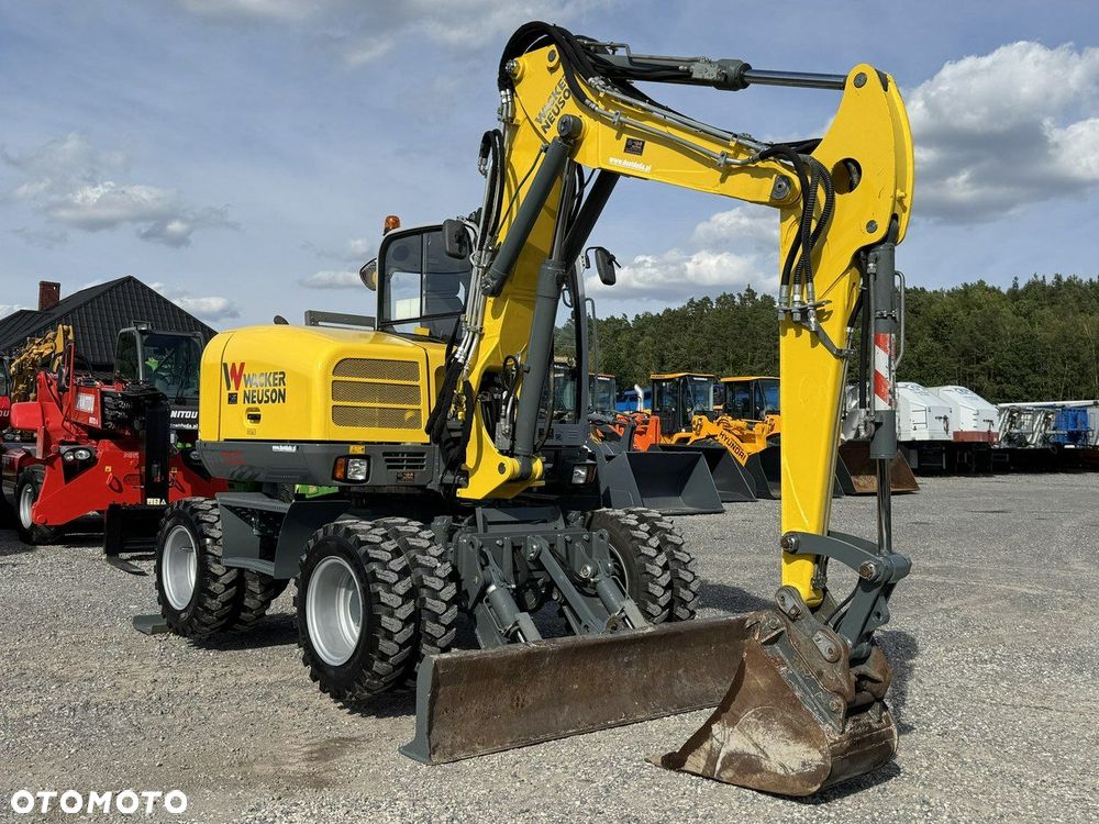 Wacker Neuson Neuson EW100 Pług + Podpory 10 ton Szybkozłącze Klimatyzacja - 12