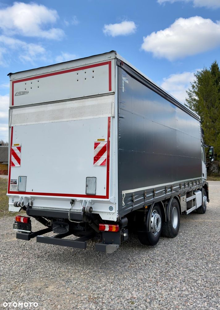 Mercedes-Benz ACTROS 2540 / 2545 / FIRANKA / ZSUWANY DACH / WINDA / / 3 OSIE / 14.5T ŁADOWNOŚĆ/ BURTO - FIRANKA / 18 EUROPALET / AUTOMAT / Z NIEMIEC / 2018 / E6 / - 5