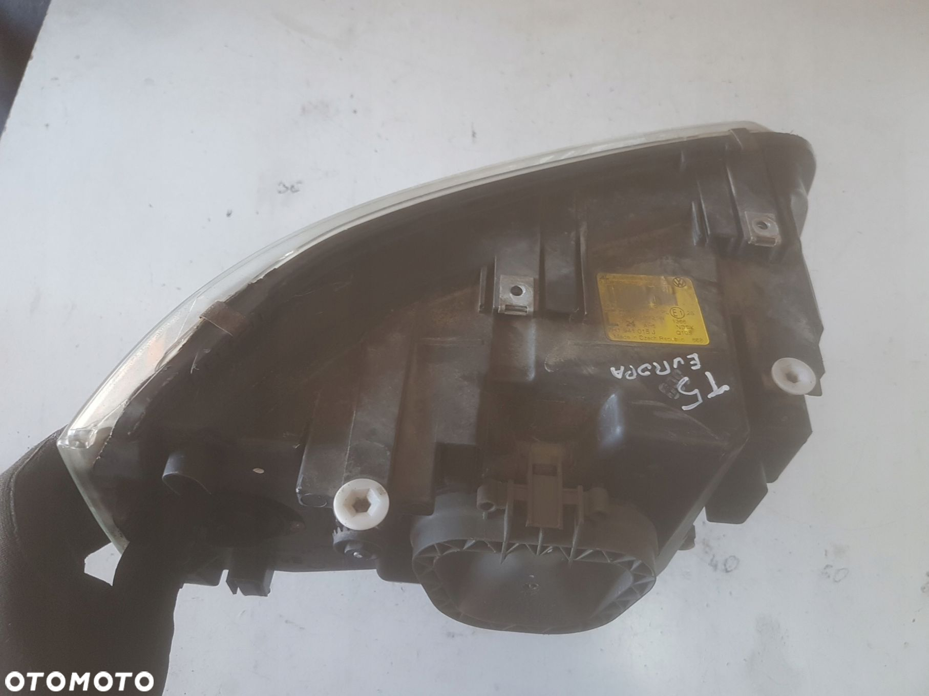 VW TRANSPORTER T5 03-09r LAMPA LEWA PRZÓD EUROPA - 5