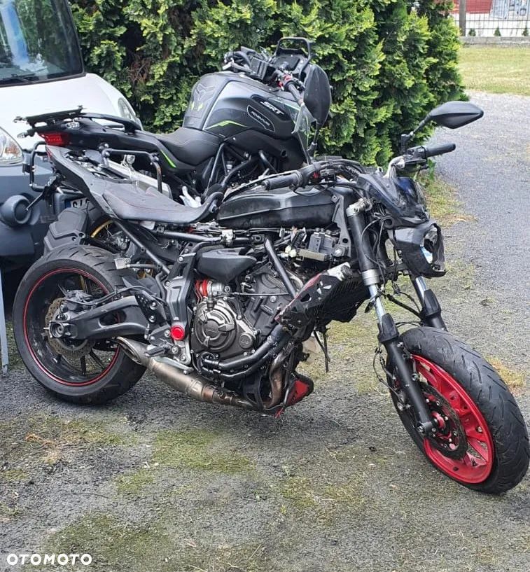 Wiązka instalacja Yamaha MT-07 2016 wahacz koło felga tył - 1