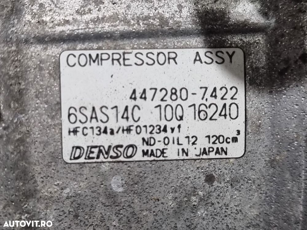 Compresor clima Mercedes GLA ( X156 ) 2.2 CDI 2013 - 2017 OM 651.930 (1256) 447280 - 5