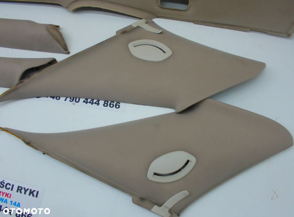 Saab 9-5 Aero Podsufitka boczki osłona komplet części - 6