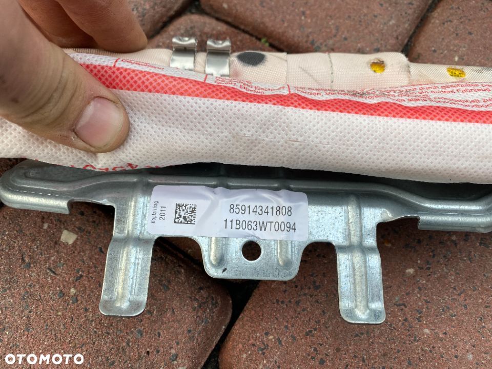 Kurtyna Kurtyny Air Bag Lewa  BMW F10 Sedan - 4