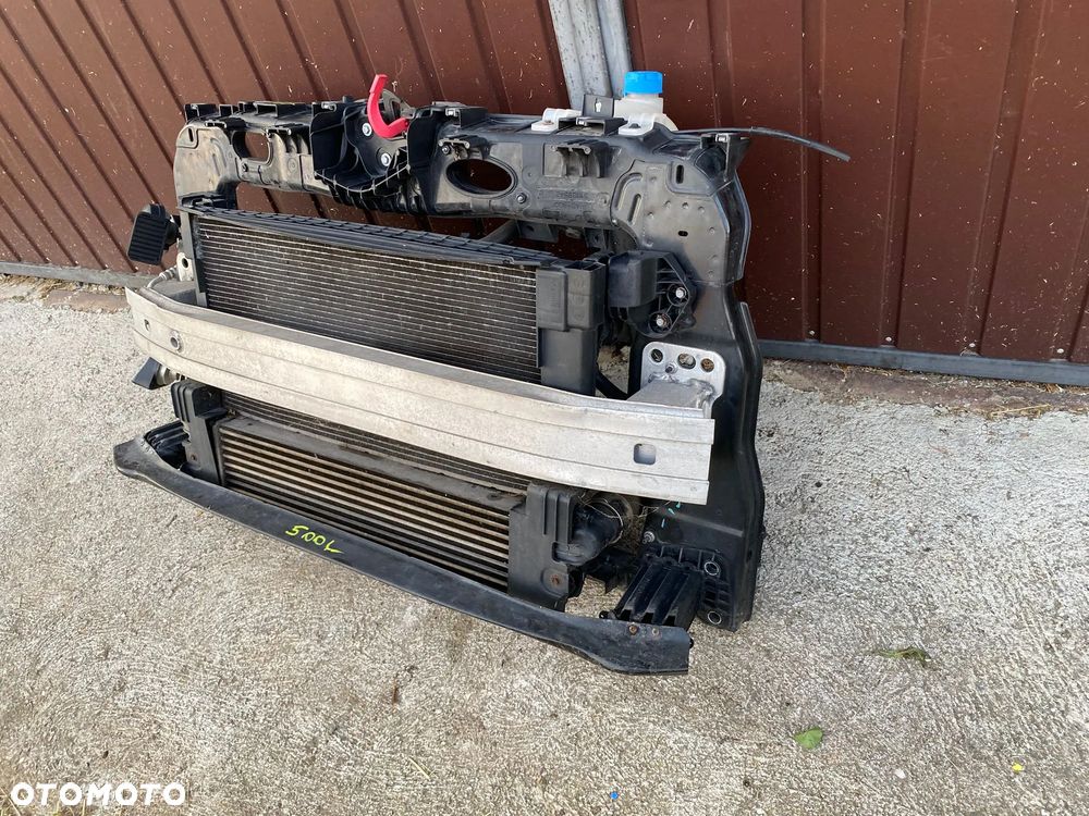 KOMPLETNY PAS PRZEDNI BELKA CHŁODNICE WZMOCNIENIE FIAT 500L - 8