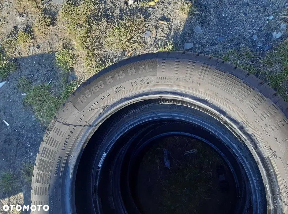 Opony letnie Continental ContiEcoContact 5 165/60R15 81 H XL DOT 0421 2021 Rok 4 Opony - 3