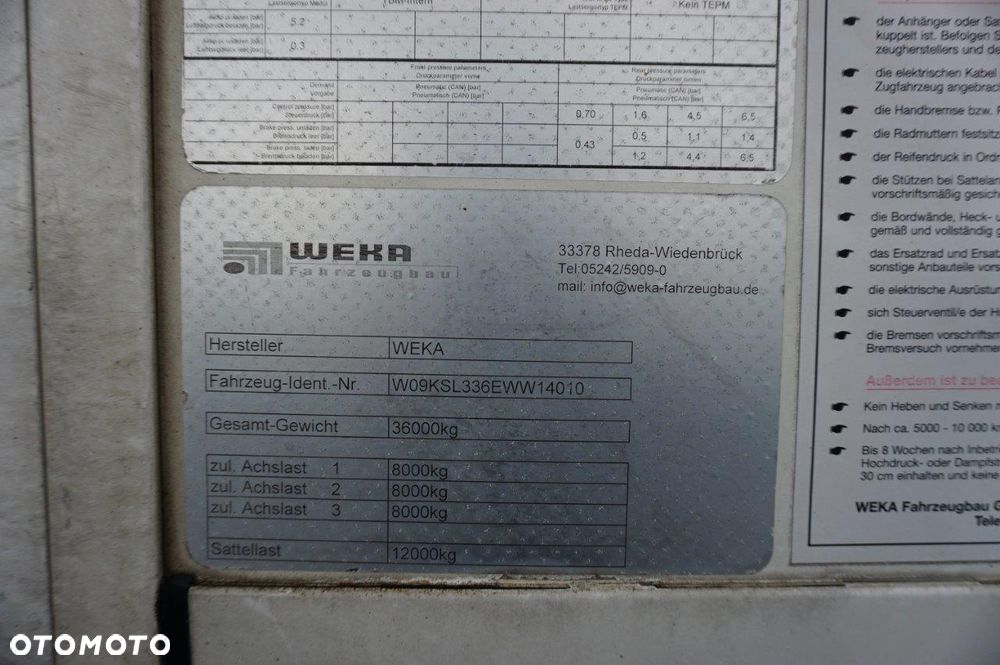 Inny WEKA KONTENER JUMBO Z OTWIERANYM DACHEM * 2014 * - 17