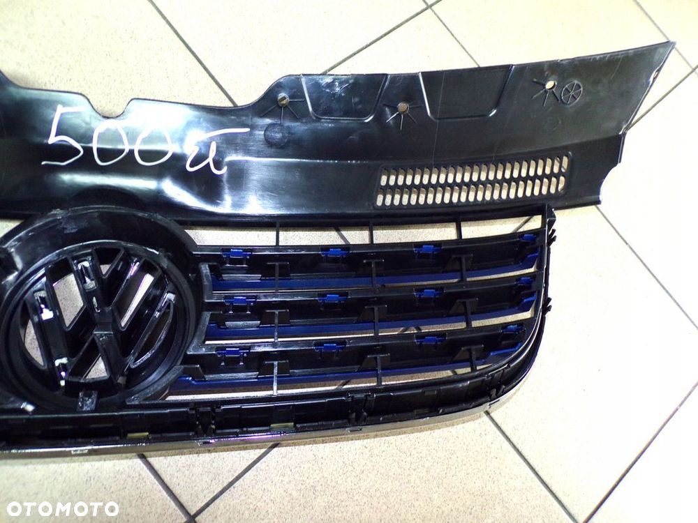 VW T5 CARAVELLE MULTIVAN 04- ATRAPA GRILL ORYGINAŁ IDEALNA - 5