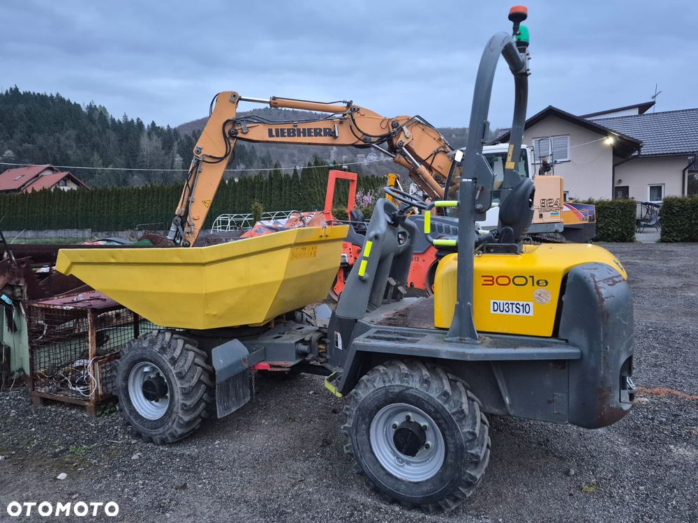Wacker Neuson 3001s, wozidło budowlane obrotowe, 3tony, 3t, hydrostatic. - 4