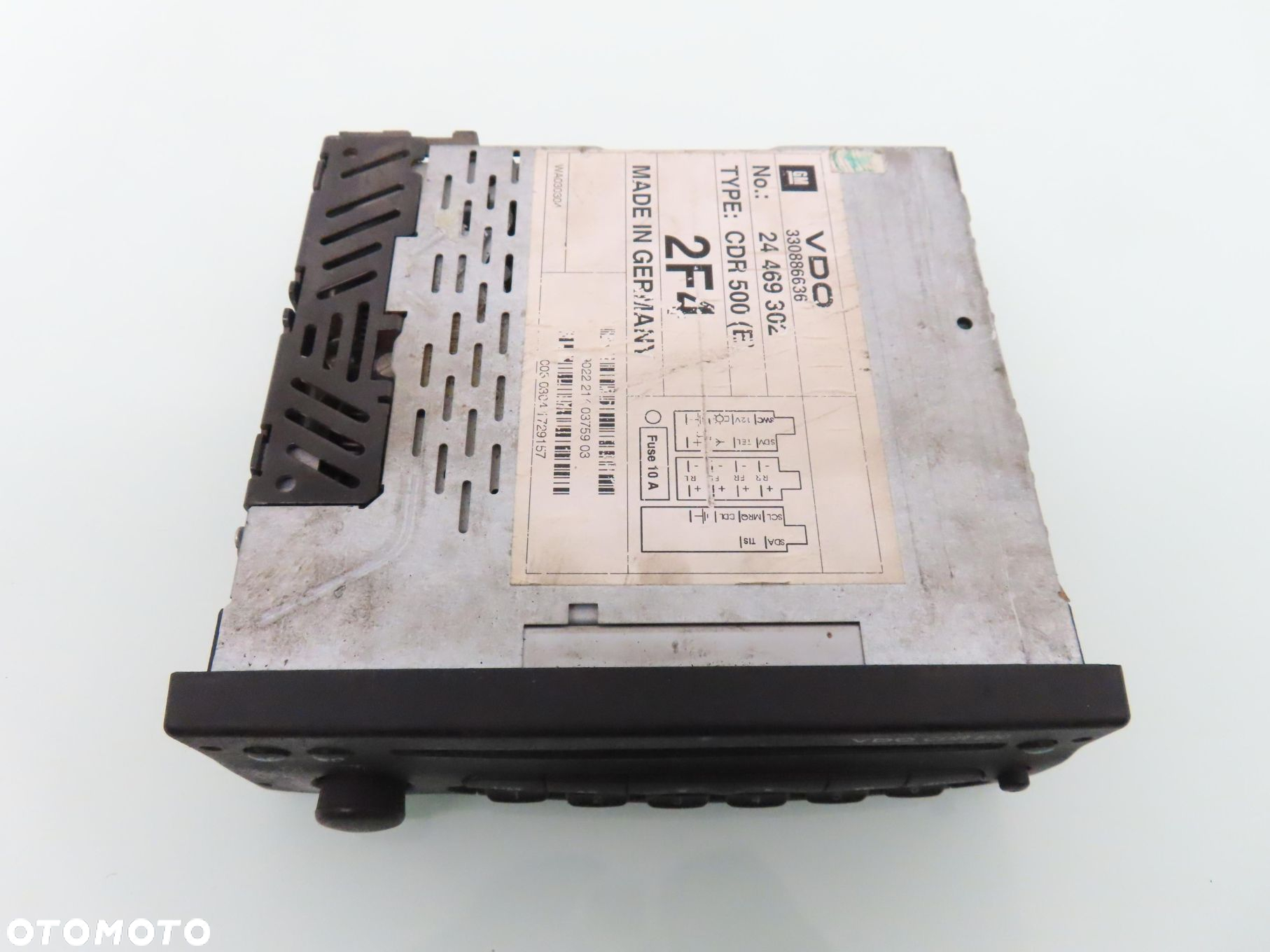 RADIO CDR500  OPEL ASTRA II G 24469302 CDR500 - 6