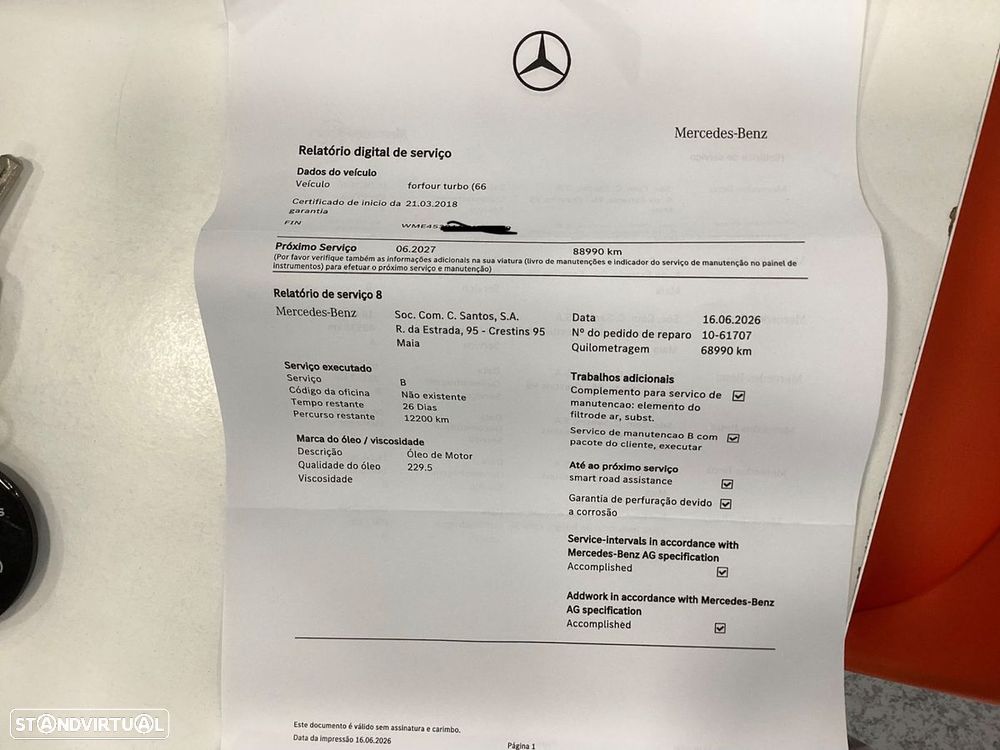 Smart ForFour 0.9 Prime 90 Aut. - 12